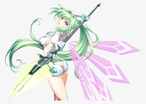 Hyperdimension Neptunia Green Heart Weapon