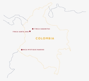 Colombia Inga Mystique Nariño - Map
