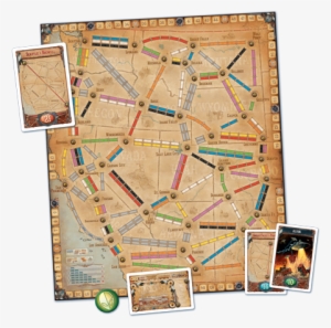 Ticket To Ride France Includes An Oversized, Double-sided