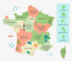 Maisons De France Map - Languedoc Roussillon Midi Pyrénées