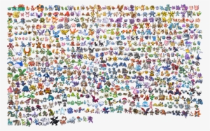 Sprites Wallpaper - All Pokemon Sprites X