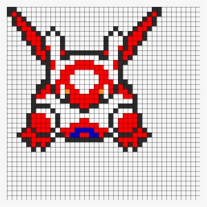 Latias Pokemon Perler Bead Pattern / Bead Sprite - Pokemon Hama Beads Latias