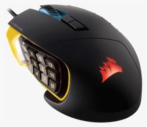 ( - Corsair Scimitar Gaming Mouse Yellow