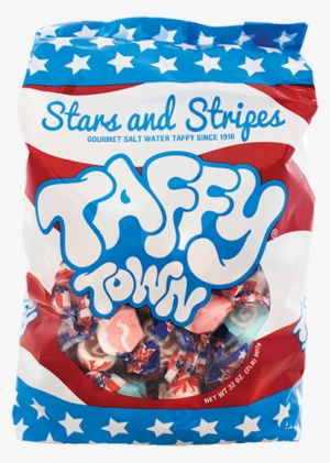 Stars & Stripes - Taffy Town Chewy Candy, Assorted - 32 Oz Bag