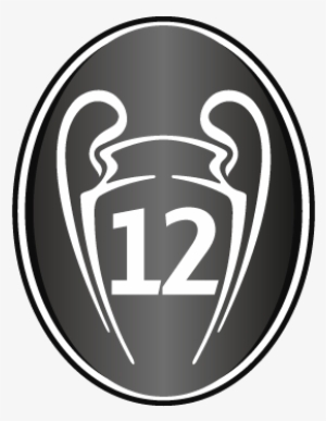 Uefa Ucl Adult Badge Of Honour - Real Madrid 13 Champions League Logo