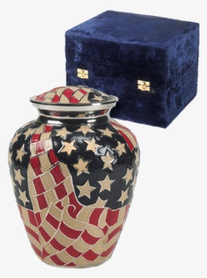 Americana Patriotic Urn - Urn