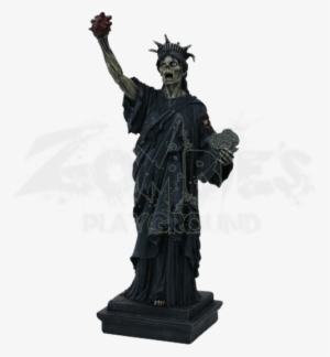 Zombie Lady Liberty Statue - Statue Of Liberty Monster