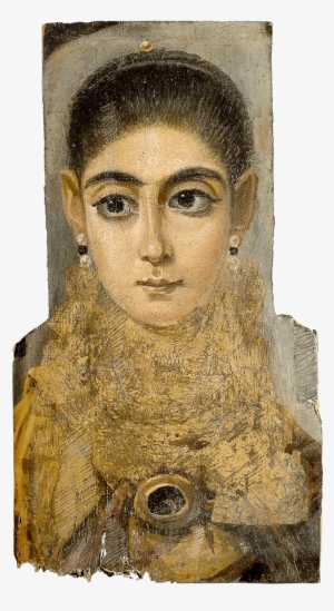 Portrait Of A Young Woman - Fayum Portraits