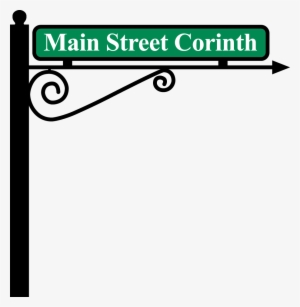 Green Street Sign Png - Street Sign Png Clipart