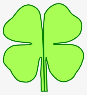 How To Set Use 4 Leaf Clover Divided In Half Clipart