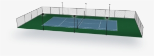 Racquet Sports Racquet Sports - Transparent Tennis Court