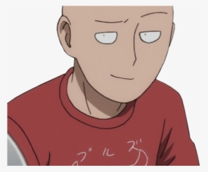 Smug Saitama Smug Anime Face Know Your Meme - One Punch Man Eyebrows Gif