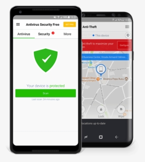 Mobile Devices Secured By Avira - Android Antivirus