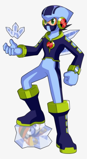 Mega Man Bn Chrono X S Freeze X Me M E N T O By Justedesserts-d51r7iv - Megaman Battle Network Freeze Man
