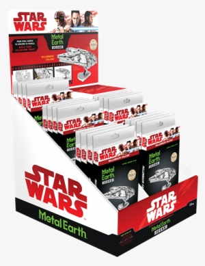 Picture Of Iconx Millennium Falcon Prepack - Topps Star Wars Journey To Episode Viii Blaster Box,