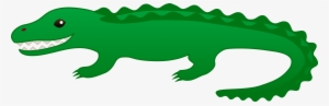 Alligator - Green Clipart