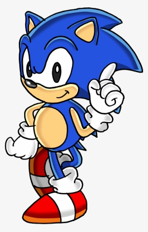 Classic Sonic The Hedgehog Png - Sonic Adventure Art Style