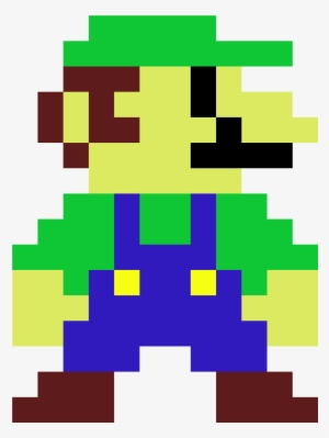Luigi - Mario Pixel Art