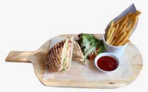 Alfhcm Club Sandwich - French Fries