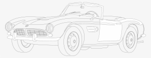 This Free Icons Png Design Of Bmw 507 Outline
