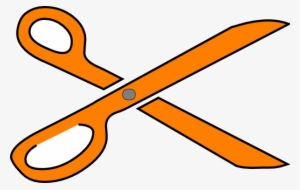 Orange Clipart Scissors - Orange Scissors Clipart
