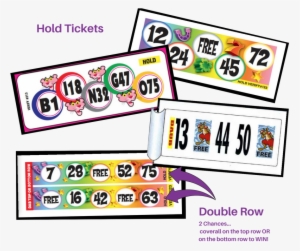 Dab Hold Ticket Examples - Colorfulness