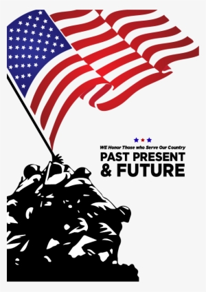 Memorial Day Focused Designs - Iwo Jima Silhouette Png