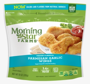 Parmesan Garlic Wings - Morningstar Chicken Nuggets