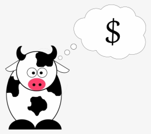 Money-cow - Dead Cow Cartoon