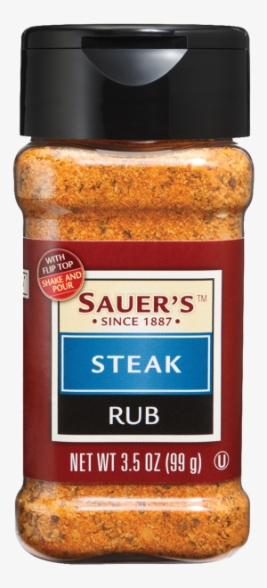 Steak Seasoning Rub - Sauer's Steak Rub (3.5 Oz. Shaker)