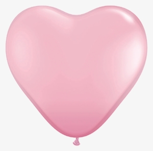 Extra Large Heart Shaped Latex Balloon - Baloes De Coração Rosa