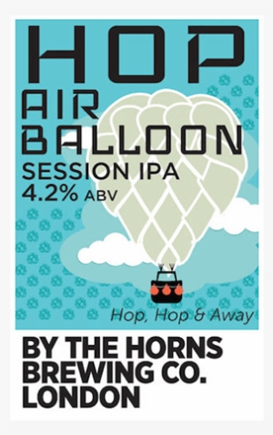 04 By The Horns Hop Air Ballon - Poster