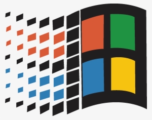 Microsoft Windows Compatible Icon - Windows 95 Logo Png