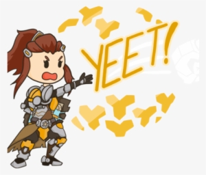 Brigitte Yeets - Cartoon