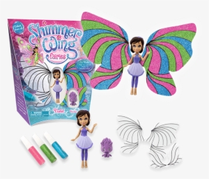 Violet Pack - Hobbycraft Assorted Shimmer Wing Fairy