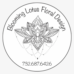 Blooming Lotus Floral Design - Gondoliere Logo Png