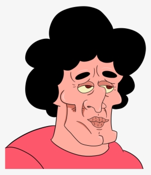 Squidward Tentacles Face Hair Nose Facial Expression - Handsome Steven Universe