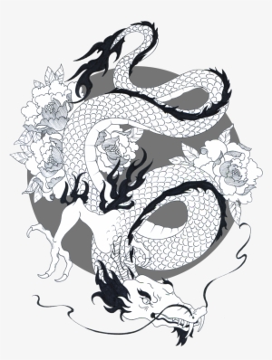 Clipart Resolution 1024*1339 - Japanese Dragon Tattoo Png