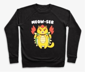 Meow-ser Bowser Pullover - Pennywise X Mr Babadook