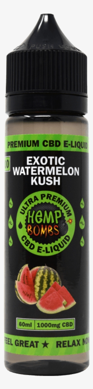 1000mg Cbd E-liquid Exotic Watermelon Kush - E Juice Sandia