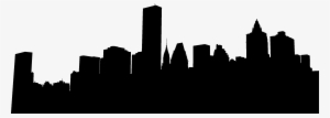 City Skyline Silhouette Png Picture Freeuse Library - New York Building Sinking