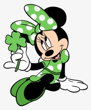 Misc Disney Holidays Clip Art Galore Dale - Minnie Mouse St Patrick's Day