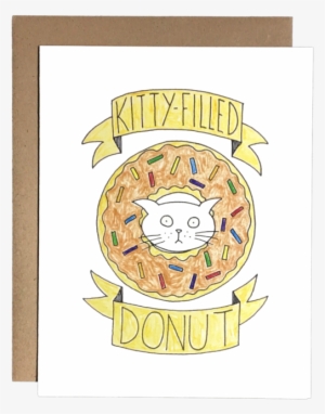 Kitty Filled Donut