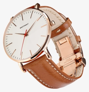 Slim Leather Wrist Watch