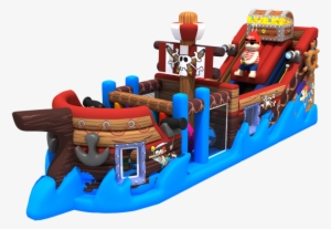 Giant Inflatable Combo Pirate Ship For Sale - Sales