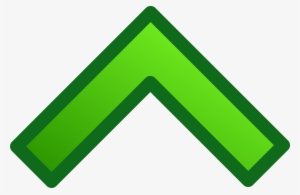 Big Image - Green Up Arrow Icon