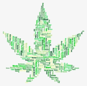 Marijuana, Drugs, Cannabis, Hemp, Leaf, Plant, Pot - Word Plant Clip Art