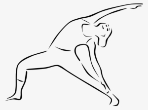 Yoga Pose Drawing Warrior