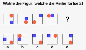 Figuralrelation German - Kognitiver Test