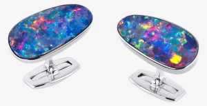 Opal Cufflinks - Earrings